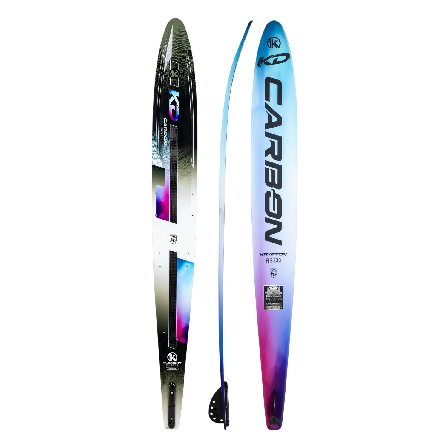 Krypton Carbon Slalom Ski BLACK/GREY - Image 16