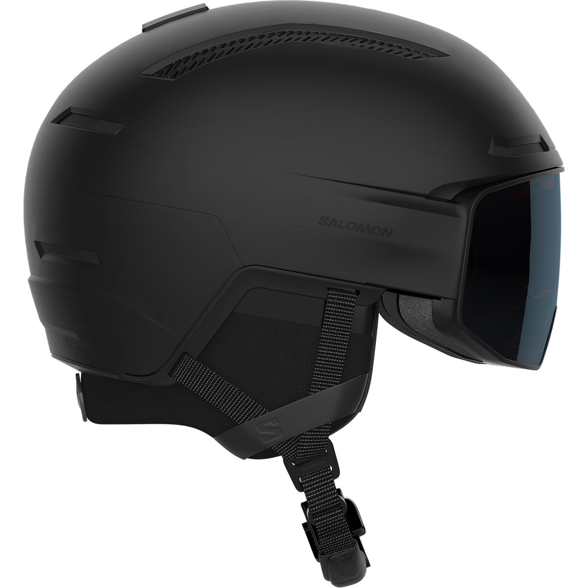 Driver Prime Sigma Photo MIPS Visor Snow Helmet Black - Sky Blue Visor
