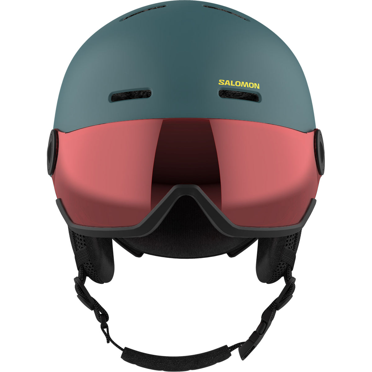 Orka Visor Snow Helmet North Atlantic - Red Visor