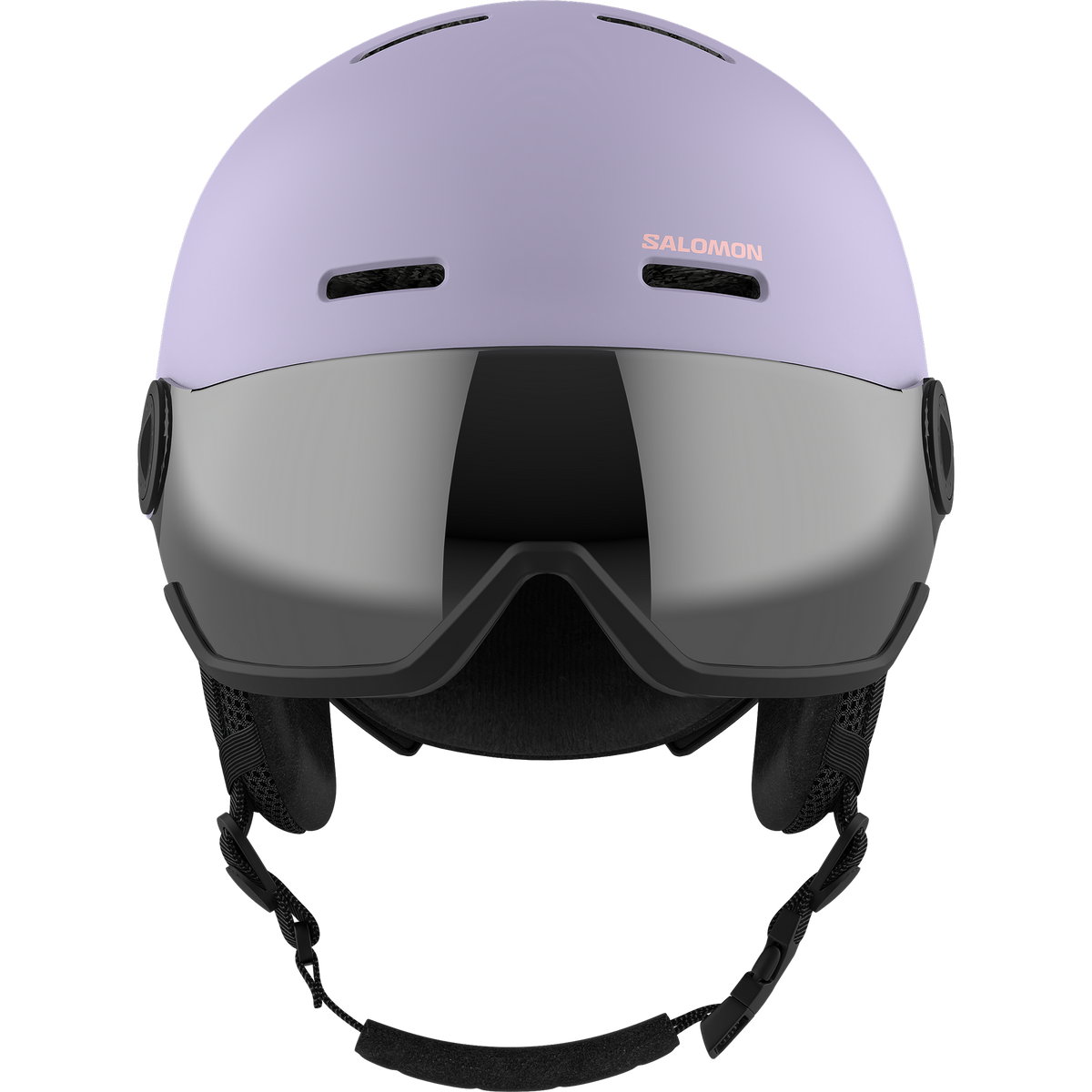 Orka Visor Snow Helmet Evening Haze - Silver Visor - Image 2