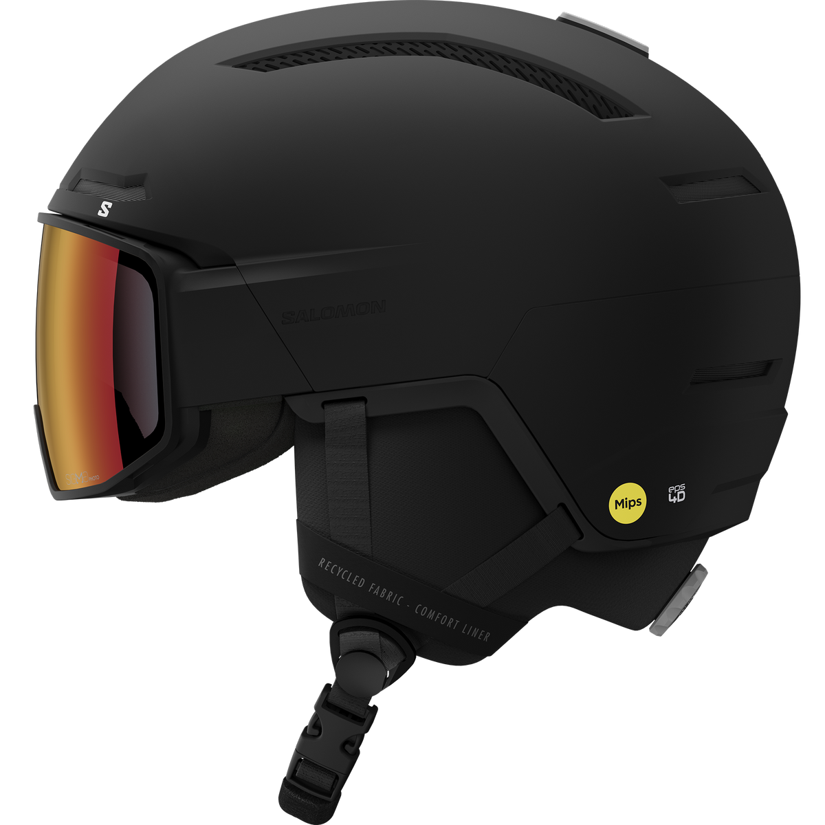 Driver Pro Sigma Photo Snow Helmet Black - Image 6
