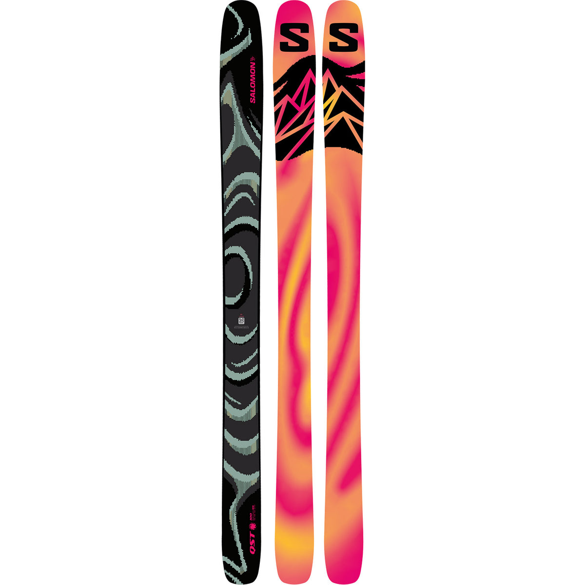 QST 100 Black Skis