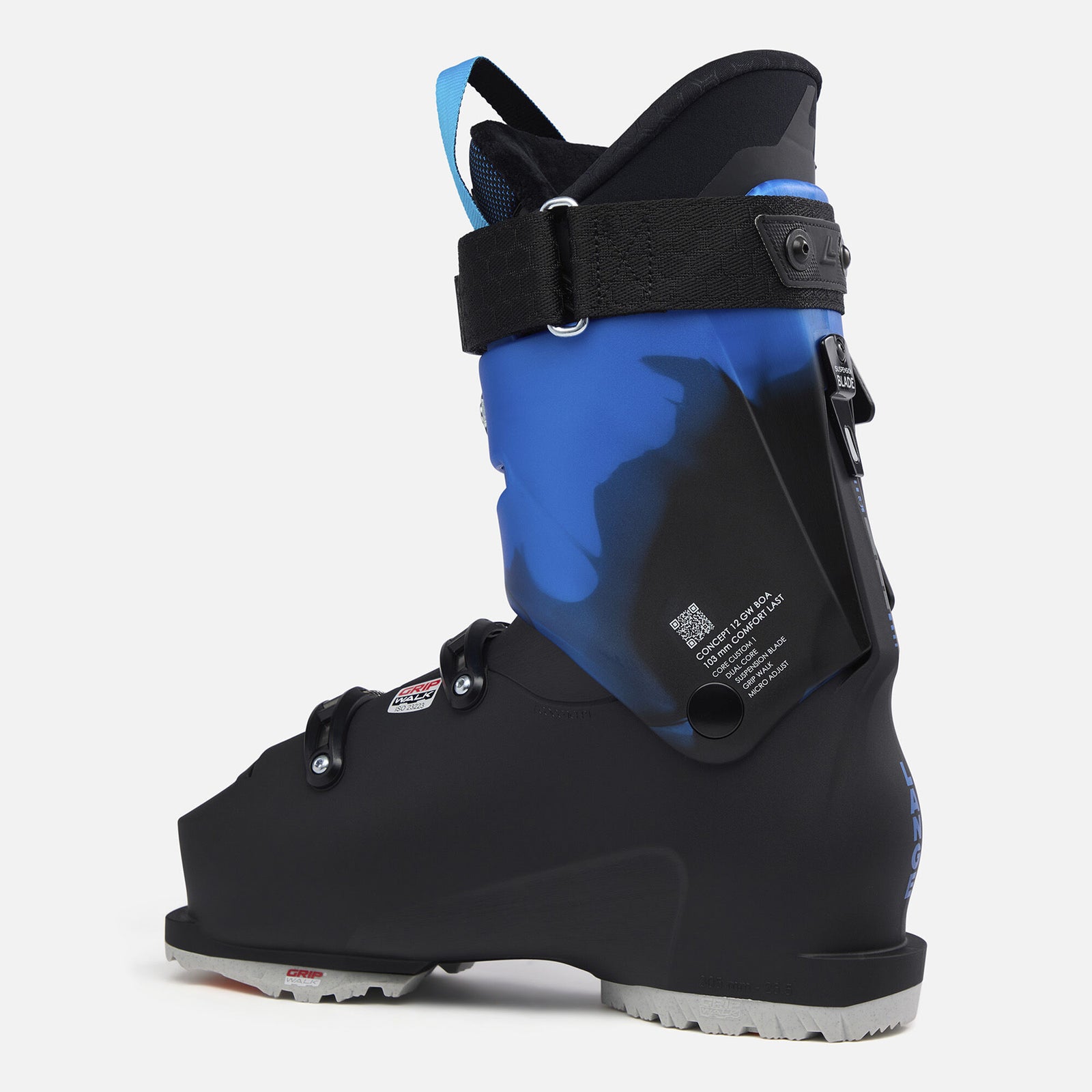 Concept 12 BOA Ski Boots Black / Blue - Image 2