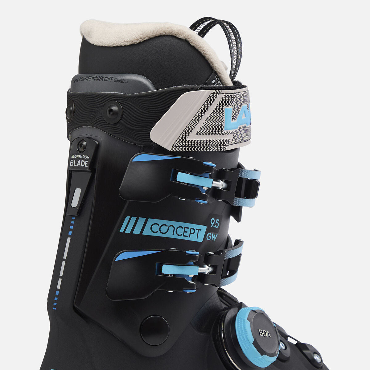 Womens Concept 9.5 BOA Ski Boots