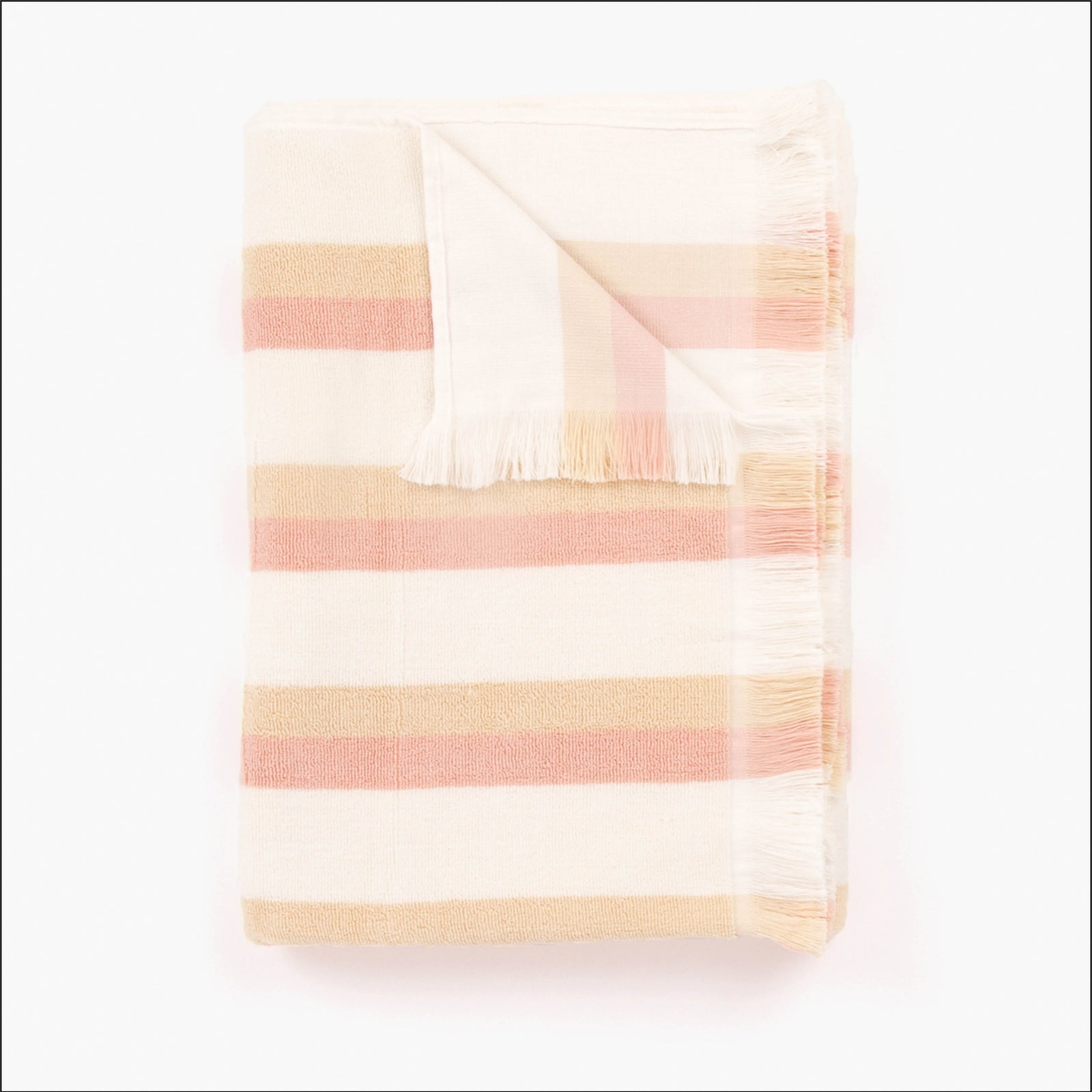 Womens Shallows Towel Peach - Image 1