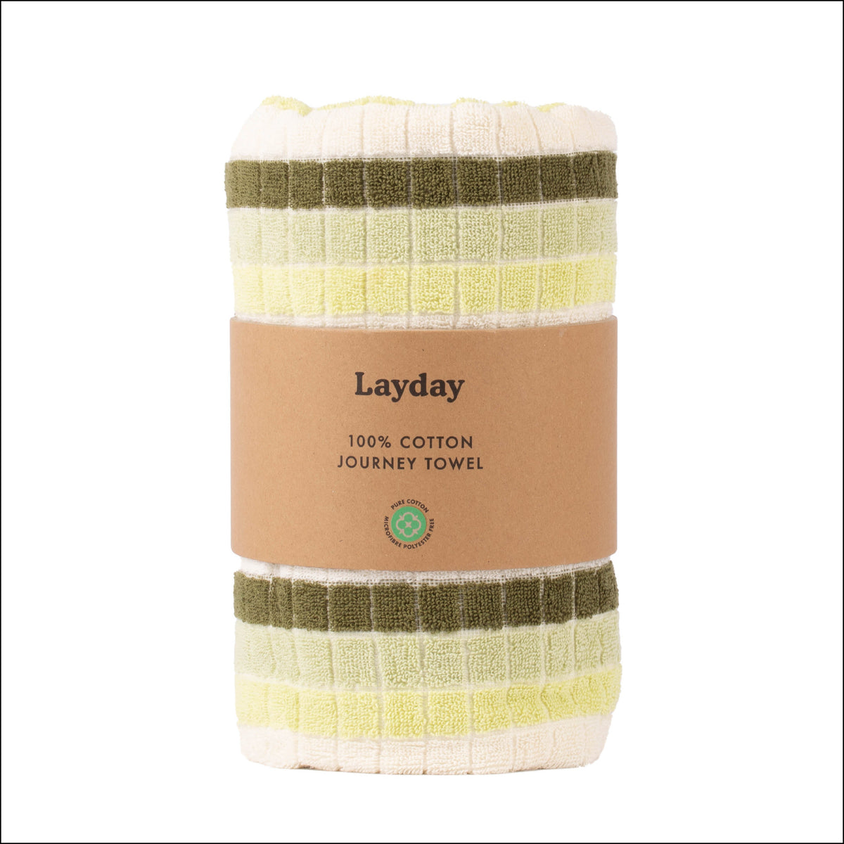 Womens Horizon Towel Olive - Image 3