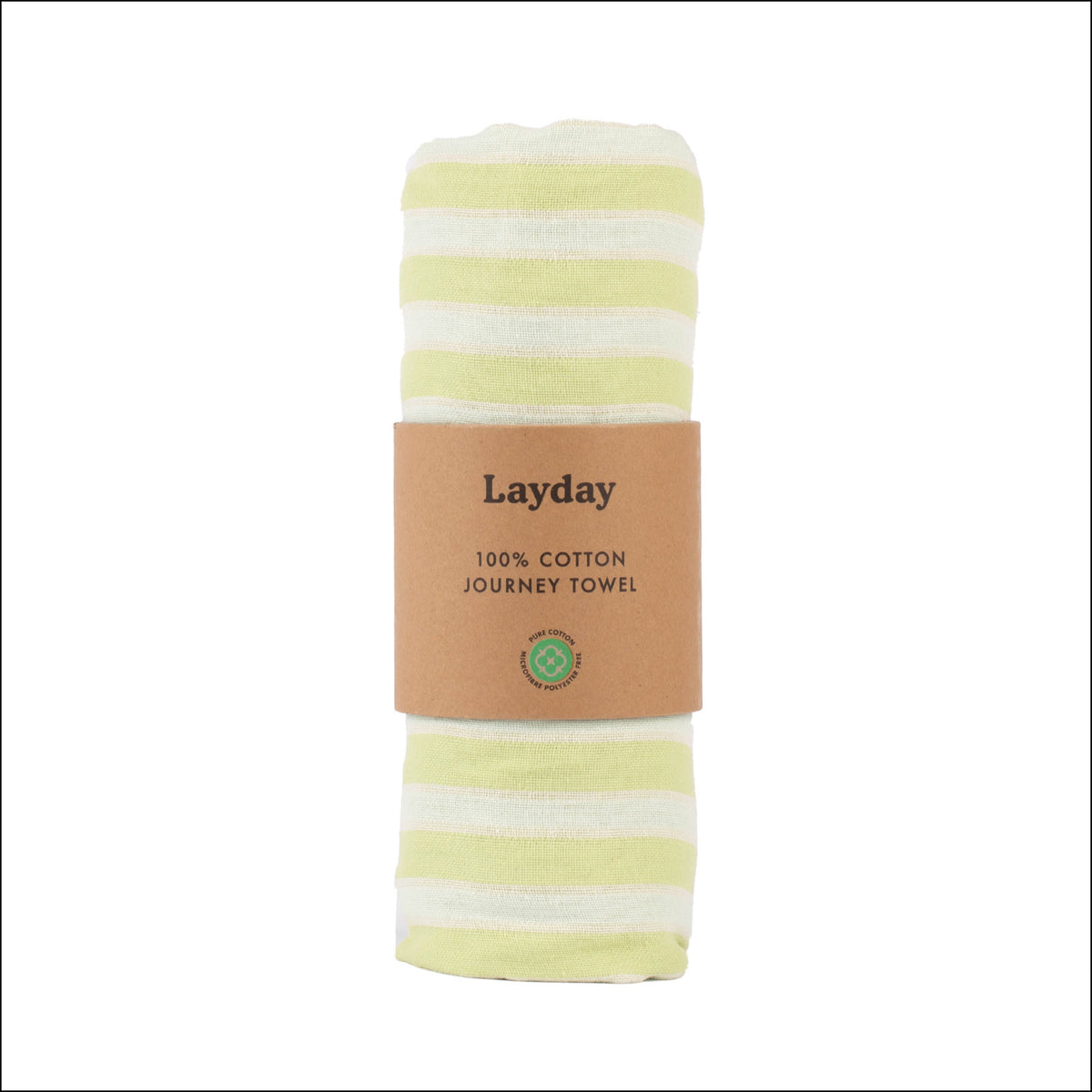 Womens Laguna Towel Fern Green / Mint - Image 3