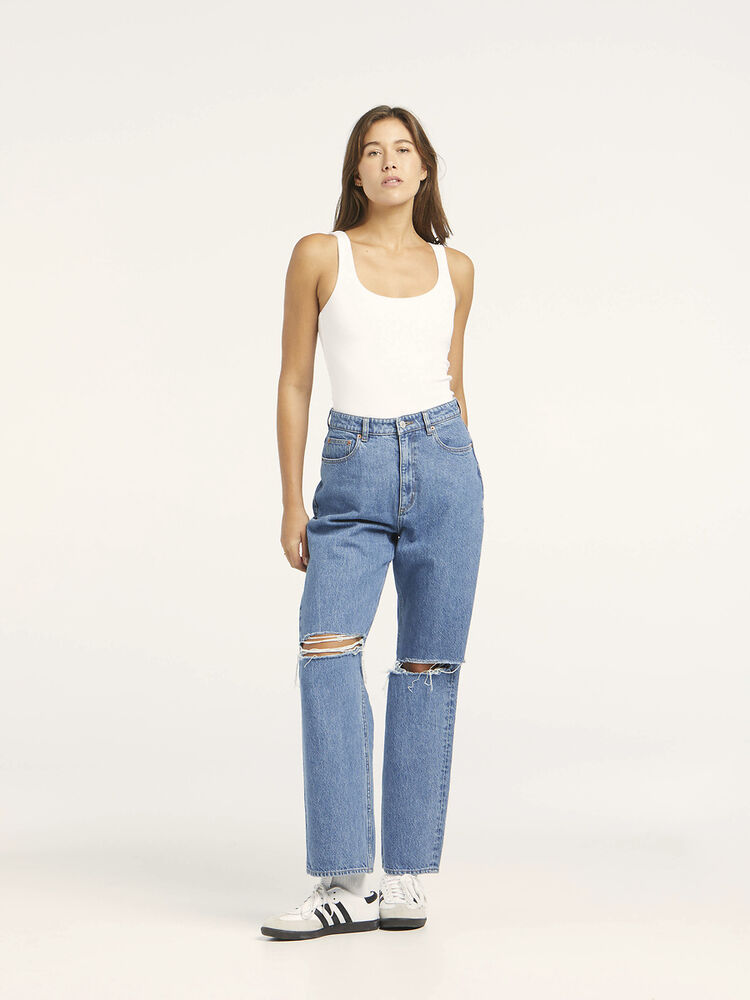 High Baggy Relaxed Organic Cotton Jean