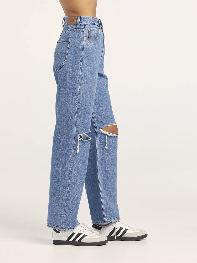 High Baggy Relaxed Organic Cotton Jean