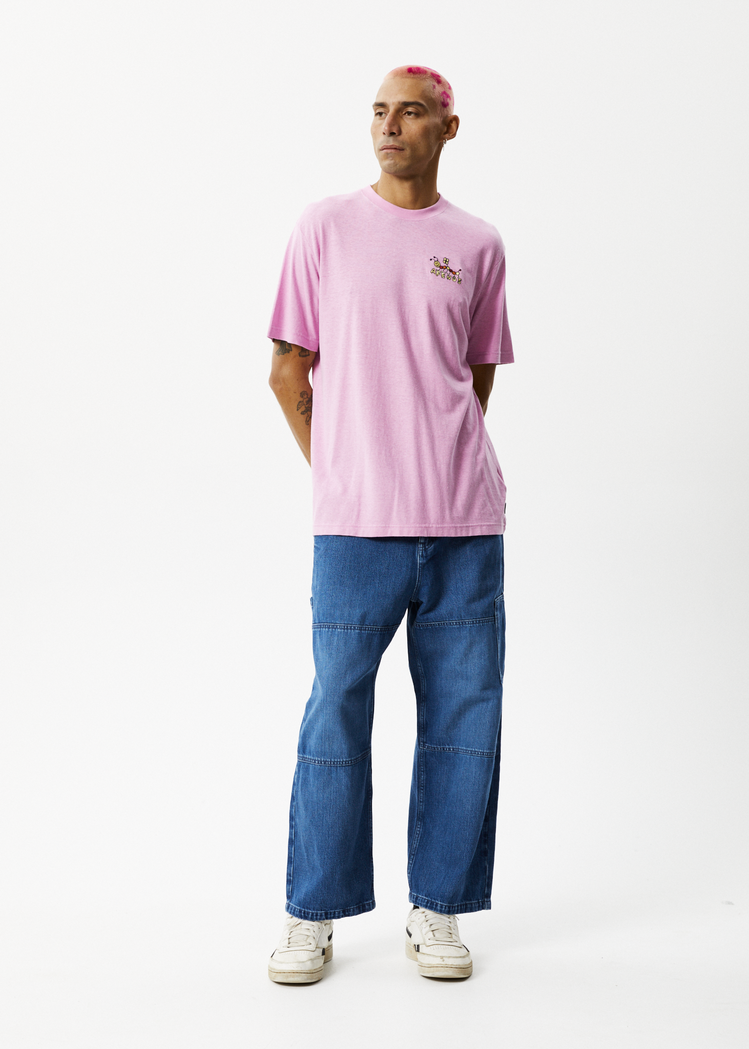 Caterpillar Retro Graphic T-Shirt Candy