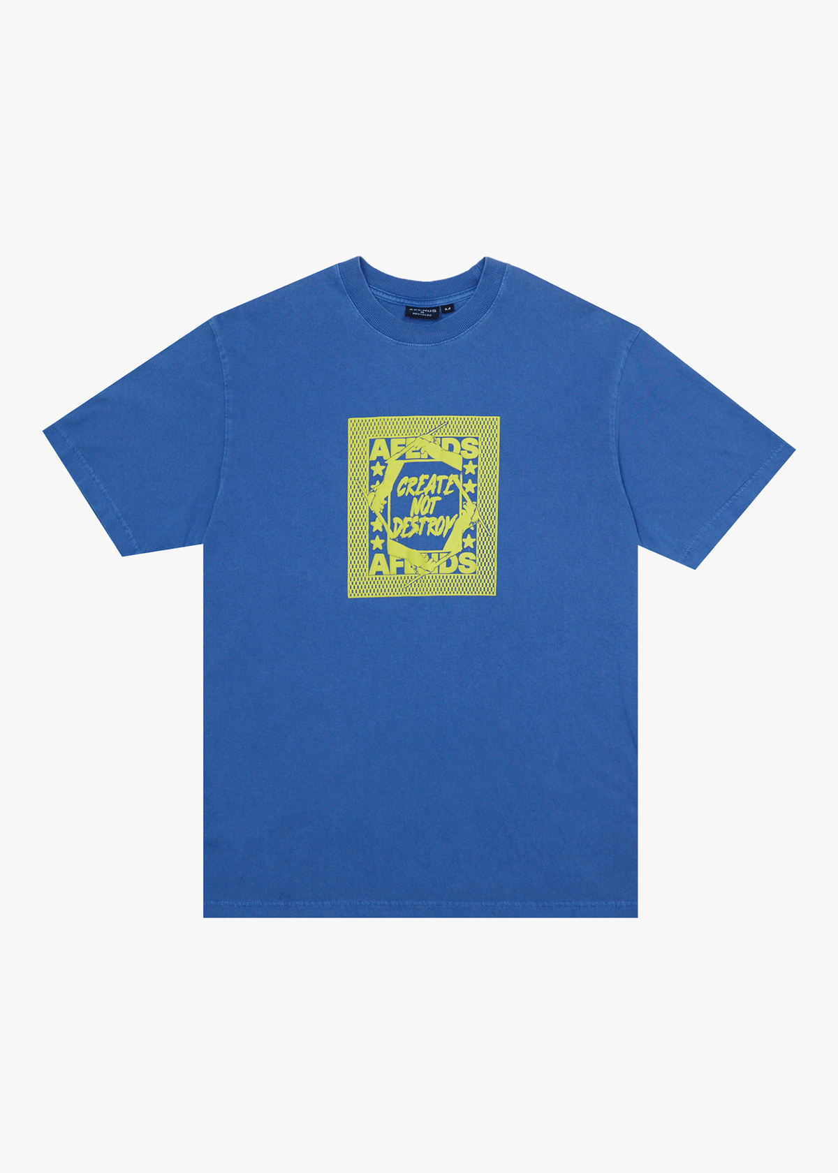 Mens Painter T Shirt Washed Marina - Image 1