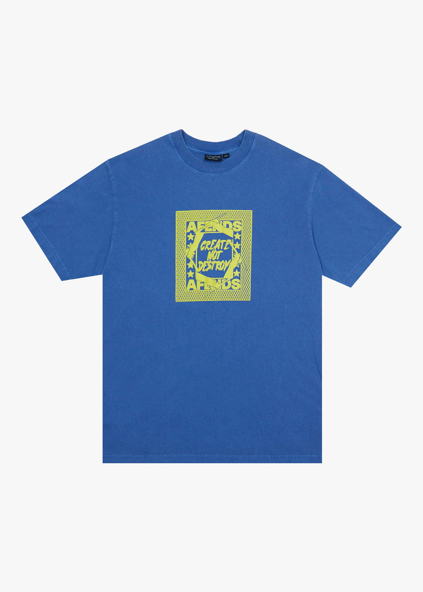 Mens Painter T Shirt Washed Marina - Image 1