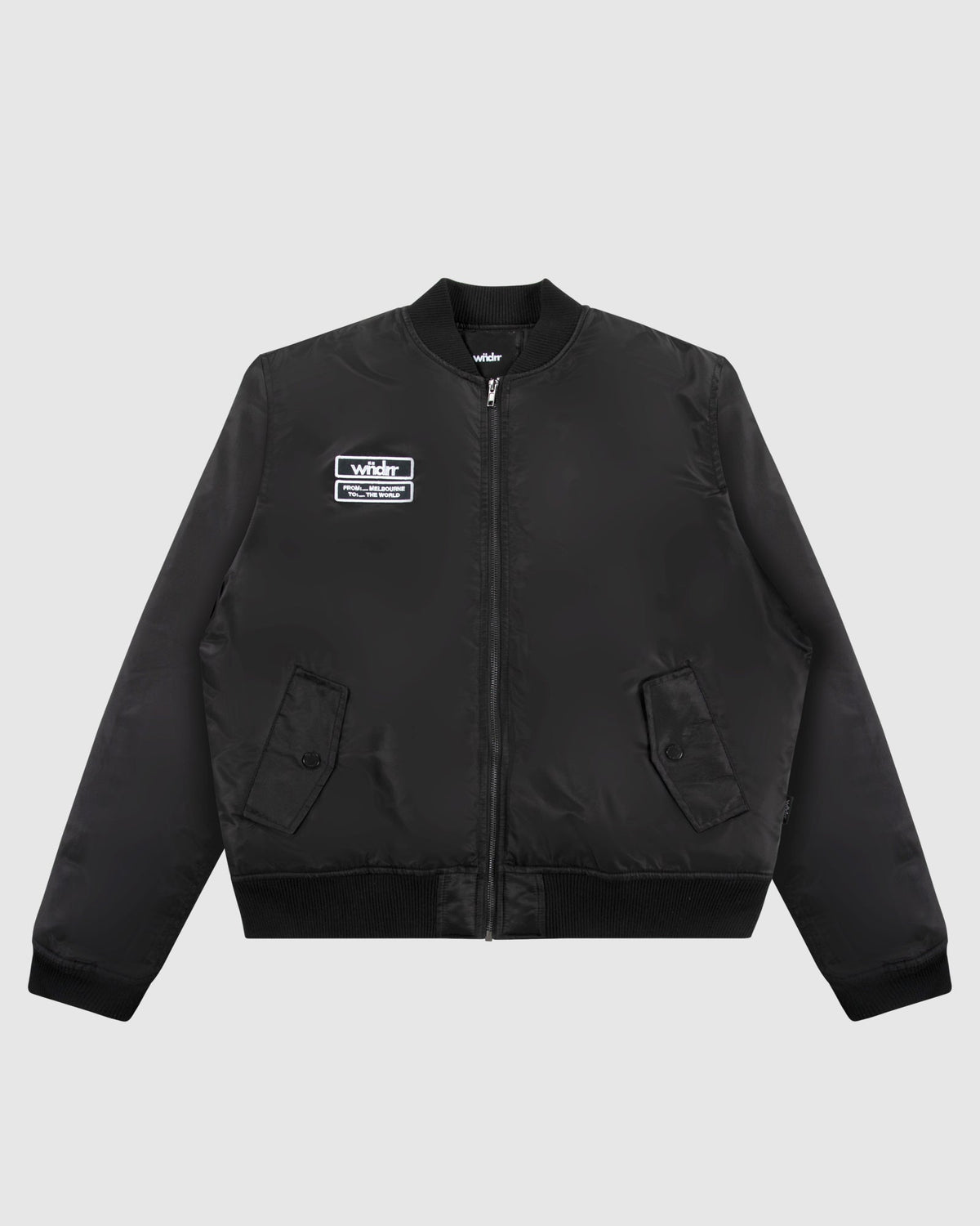 The World Bomber Jacket - Black
