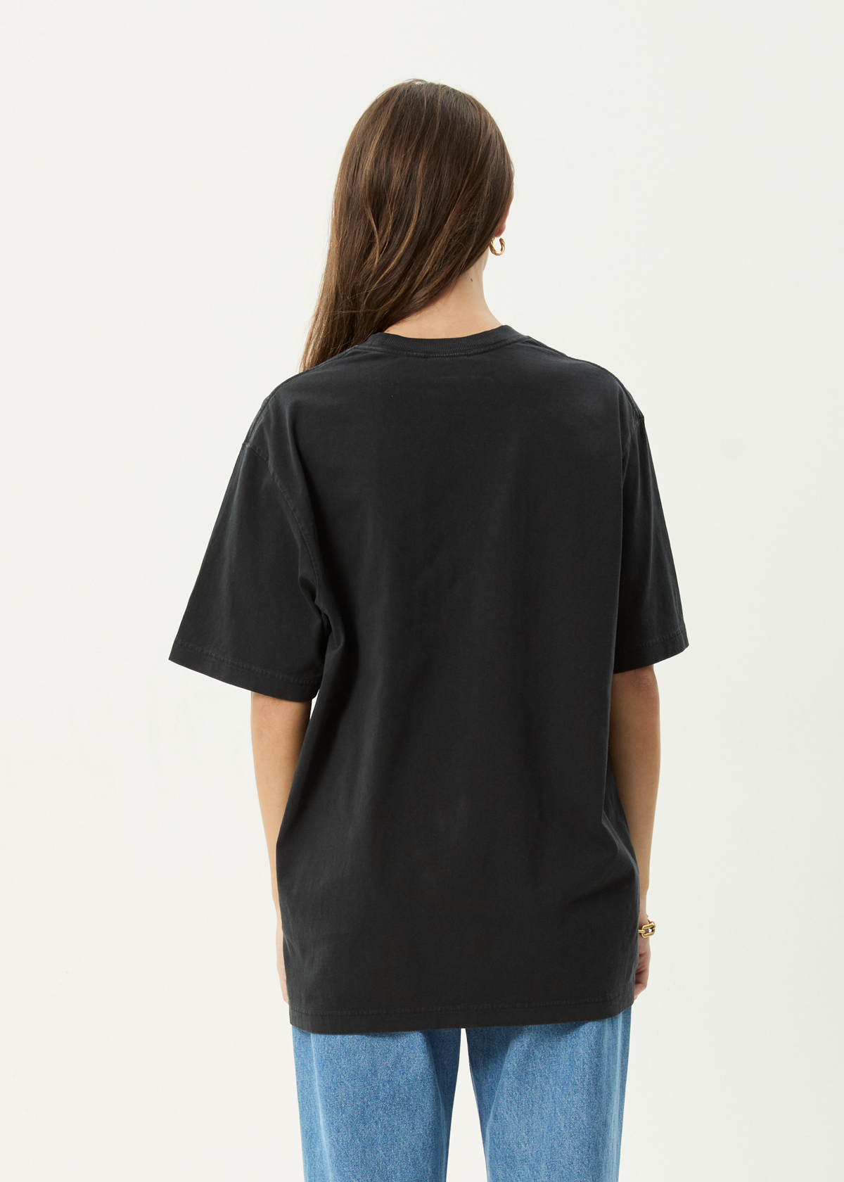Mens Abiza T Shirt Stone Black - Image 10