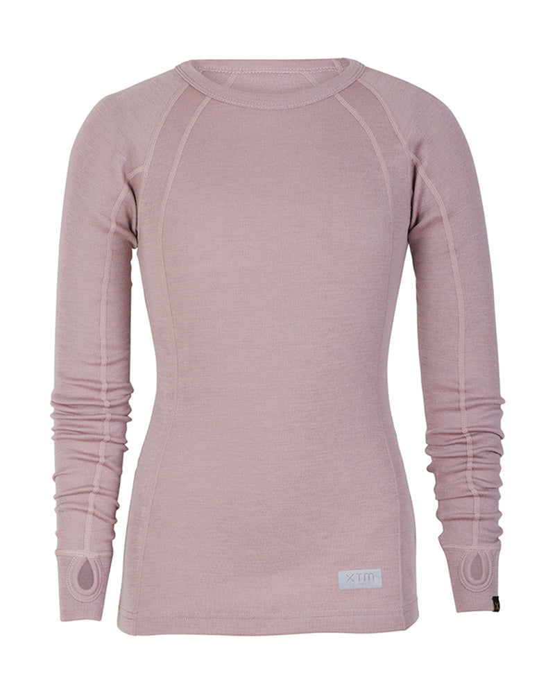 Kids' Merino 230 Wool Thermal Top Black