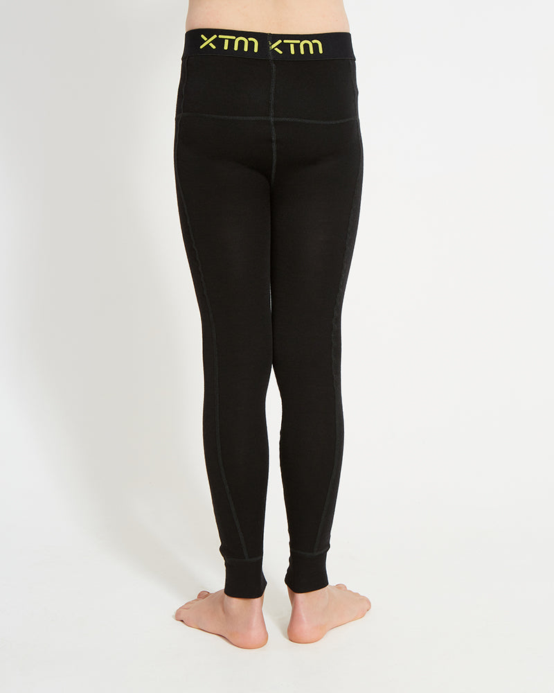 Kids' Merino 230 Wool Thermal Pant Black