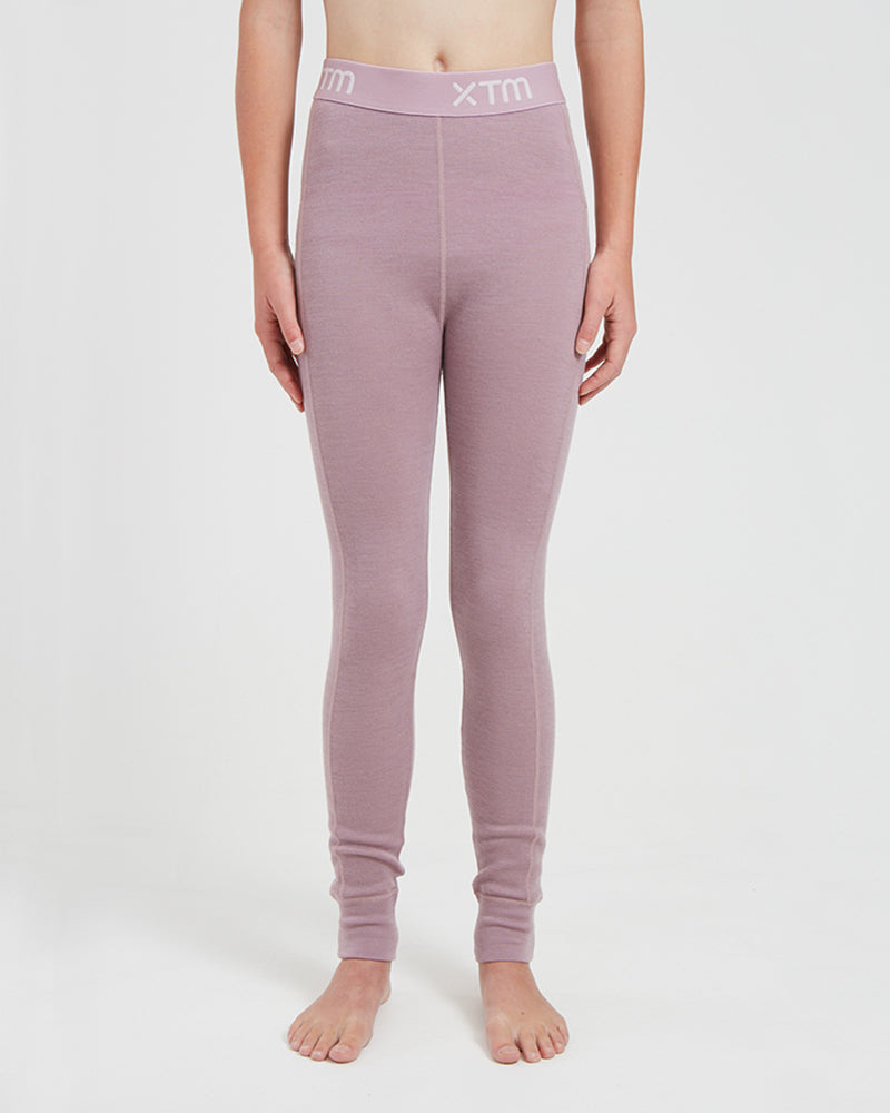 Kids' Merino 230 Wool Thermal Pant Black