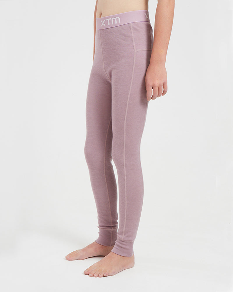 Kids' Merino 230 Wool Thermal Pant Black