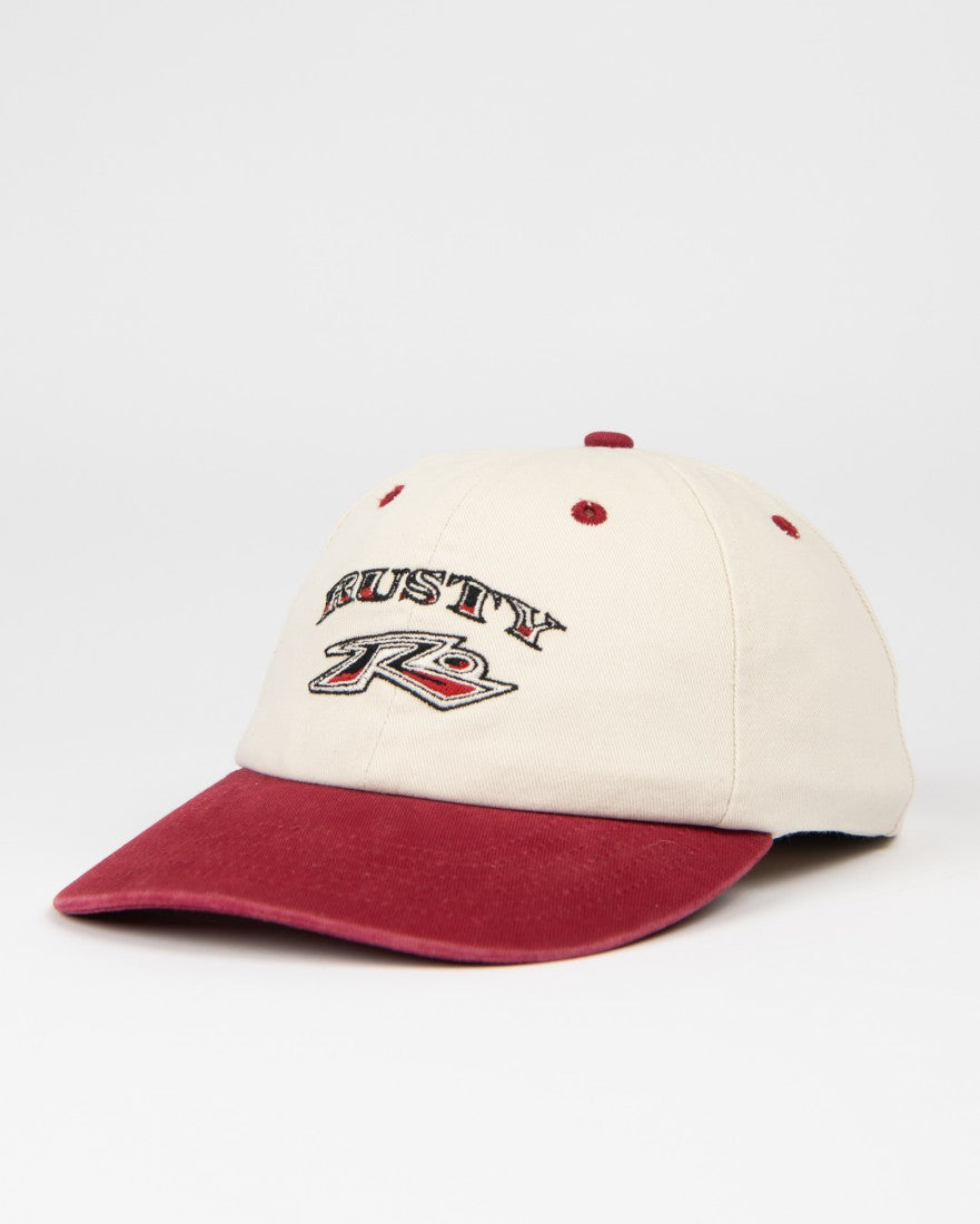 Rusty Been Better Vintage Wash Two-Toned Dad Cap Ecru