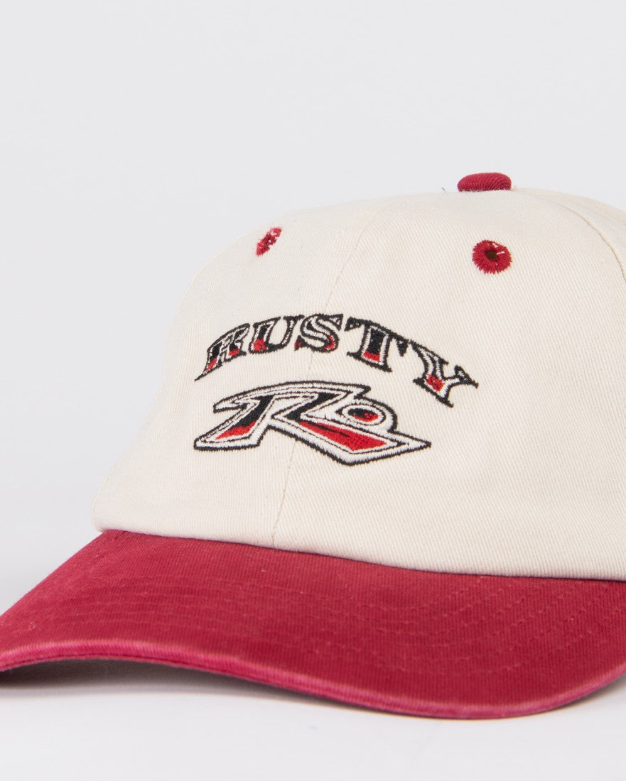 Rusty Been Better Vintage Wash Two-Toned Dad Cap Ecru