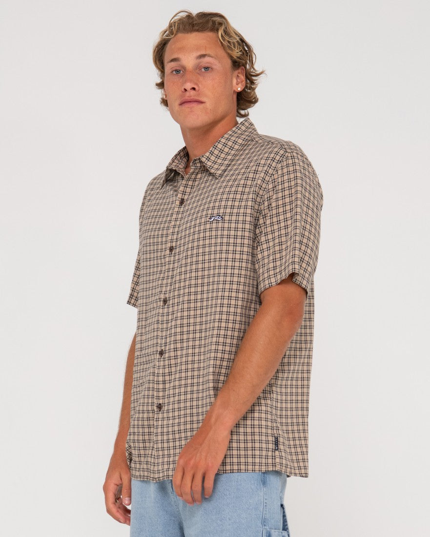 Datsun Relaxed Fit Bamboo Check Shirt