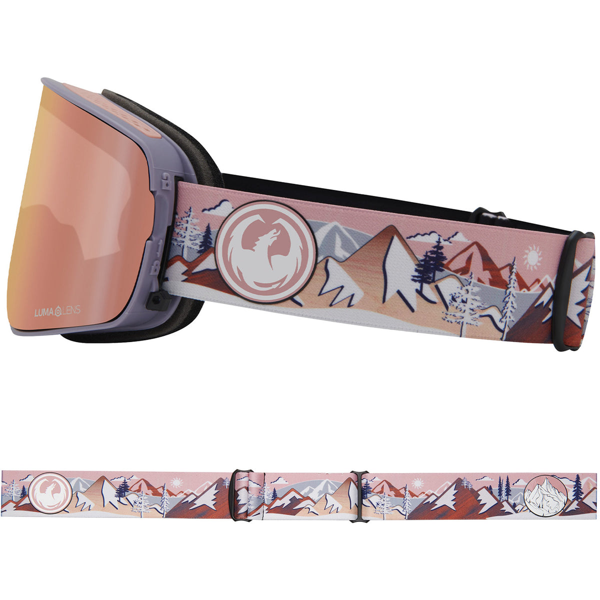 NFX2 Low Bridge Snow Goggle