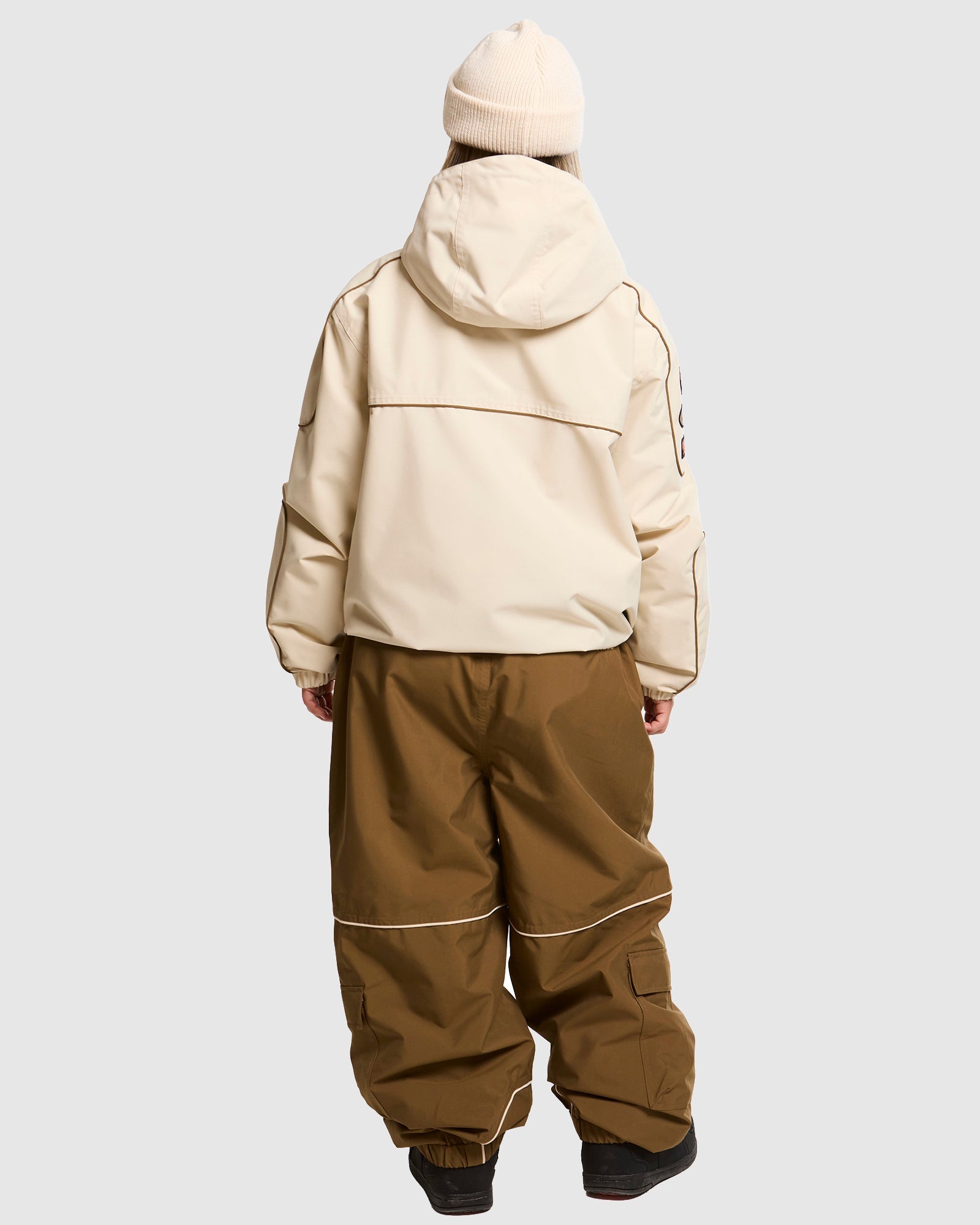 Womens Nine Oh Snow Jacket Woodash - Image 3