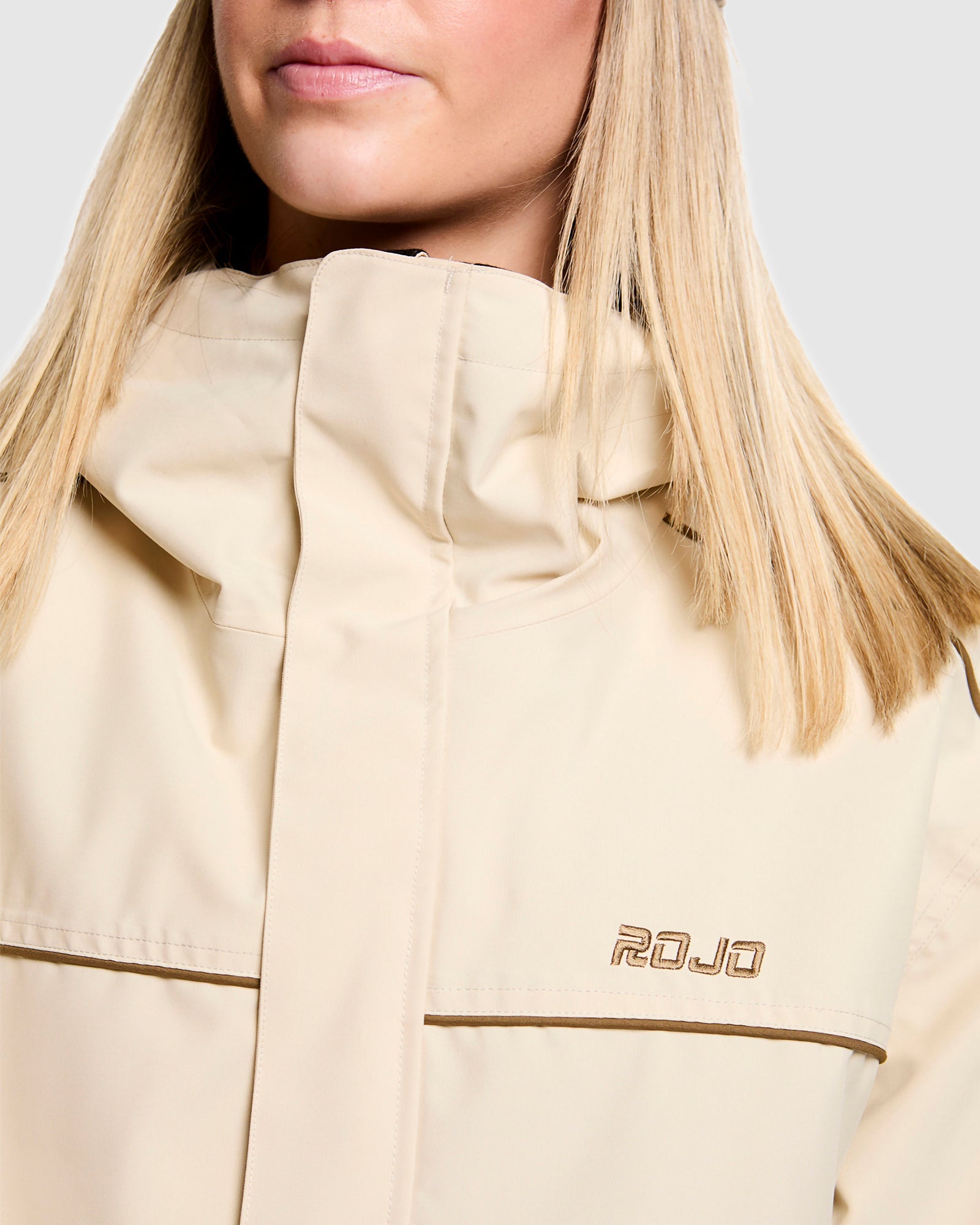 Womens Nine Oh Snow Jacket Woodash - Image 5