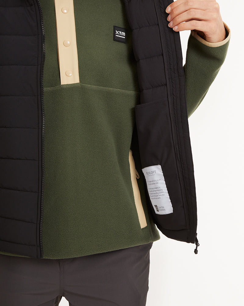 WOOLXLOFT Womens Insulated Puffer Vest Black