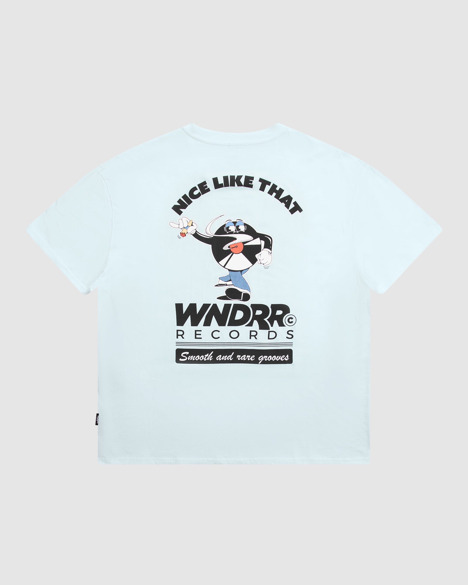 LIKE THAT BOX FIT TEE - BABY BLUE