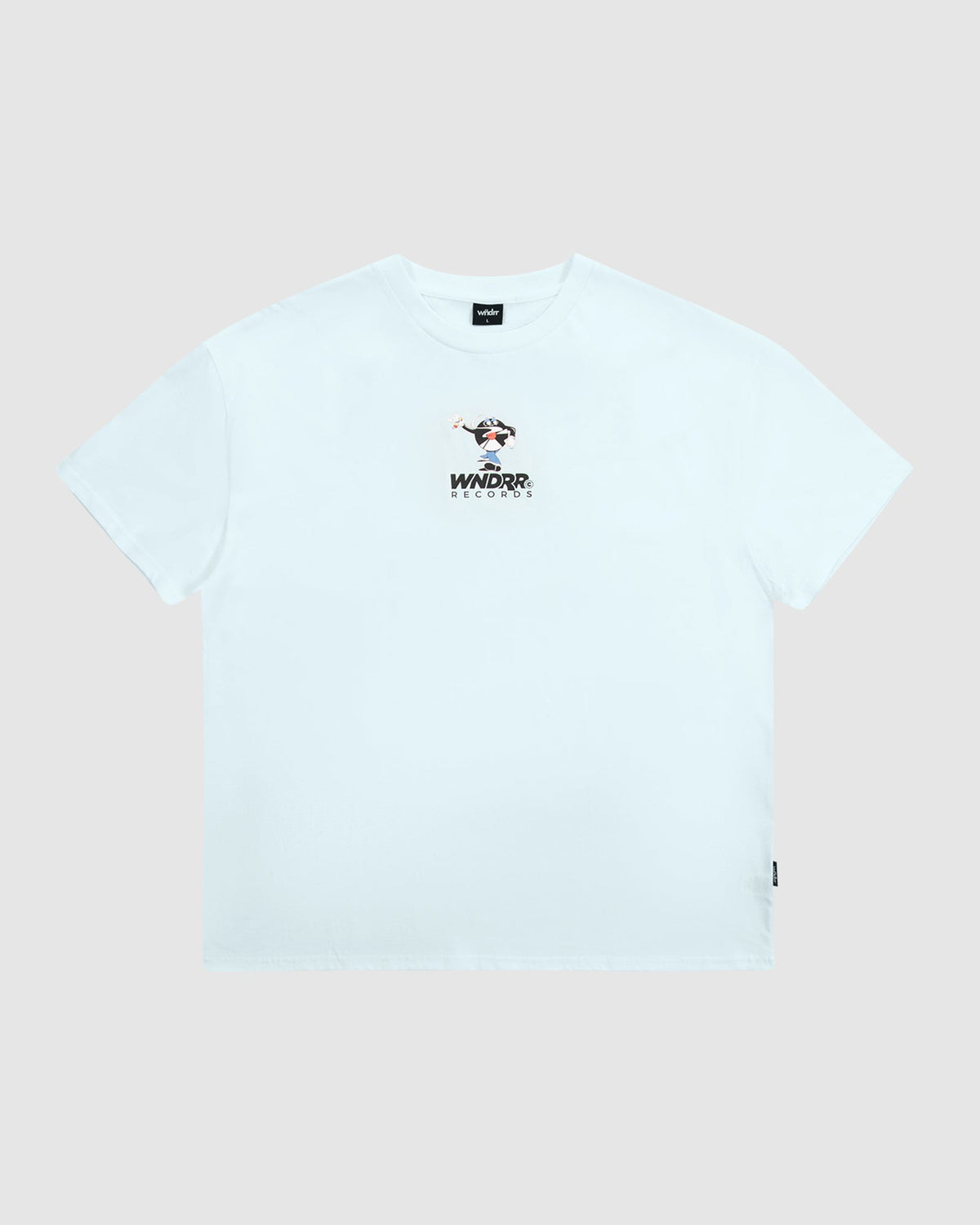 LIKE THAT BOX FIT TEE - BABY BLUE