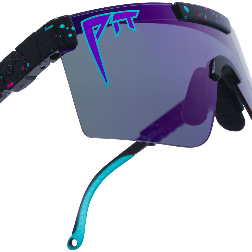 The Midnight Original 2.0 Sunglasses - Wide HDPV Polarized Purple Lens