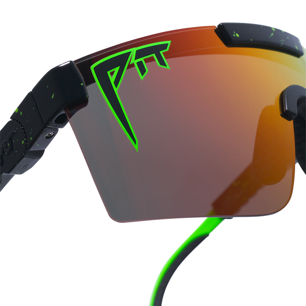 The Monster Bull Original 2.0 Sunglasses - Wide HDPV Polarized Orange