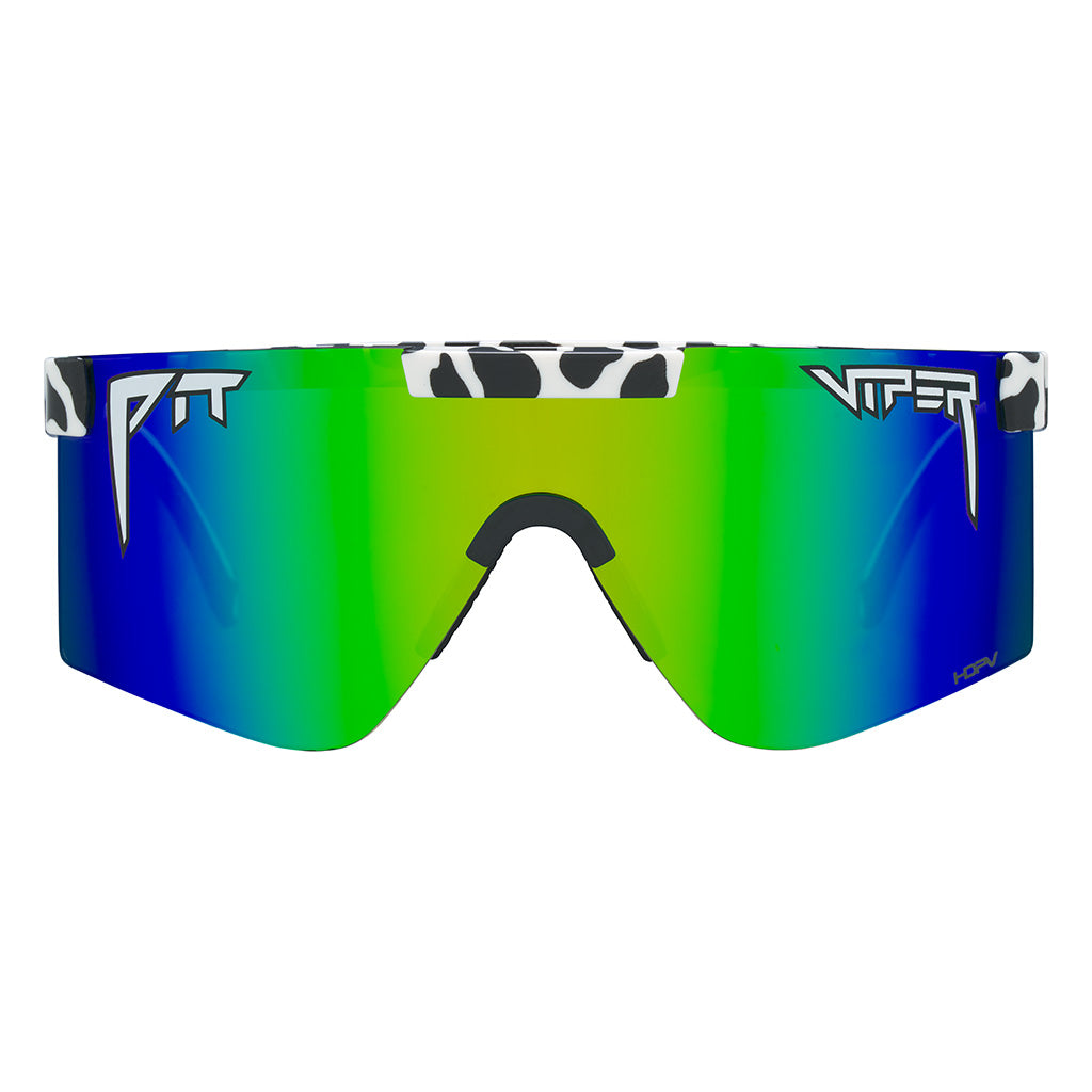 The Cowabunga Original 2.0 Sunglasses - Wide HDPV Polarized Blue Green