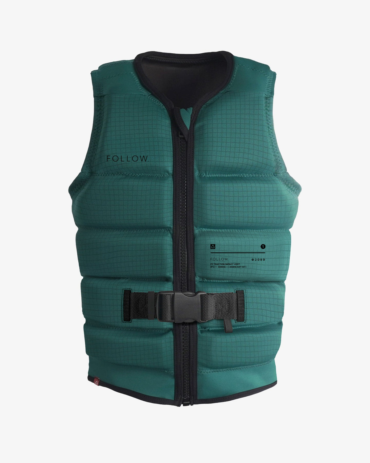 Womens P1 Traction Life Jacket Emerald - Image 3