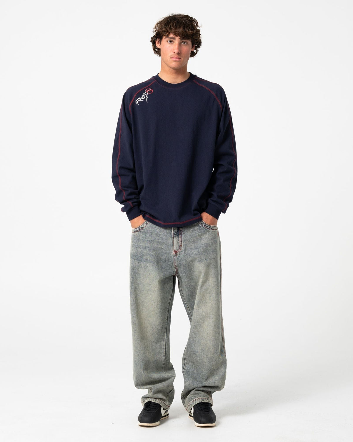 Mens Redemption Denim Dirty Dawg - Image 1