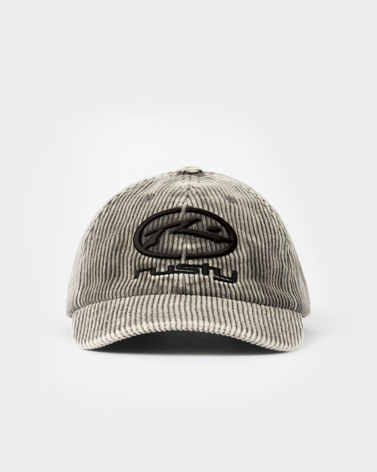Mens Placid Cord Cap Black - Image 3