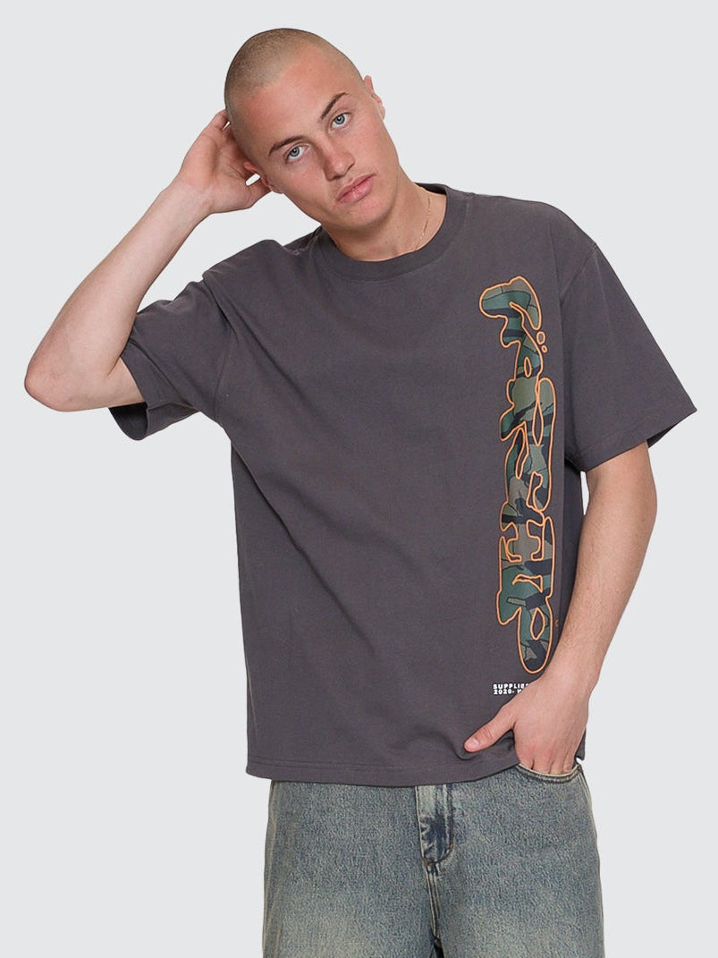 Plain Sight Tee Worn Black - Image 2