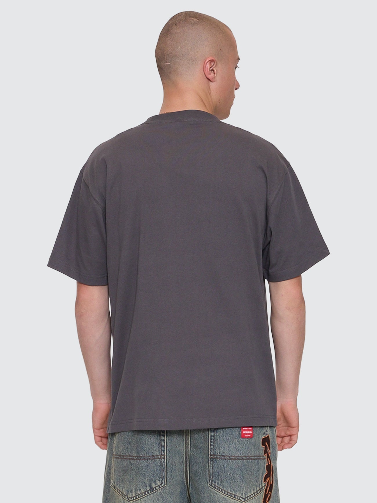 Plain Sight Tee Worn Black - Image 3