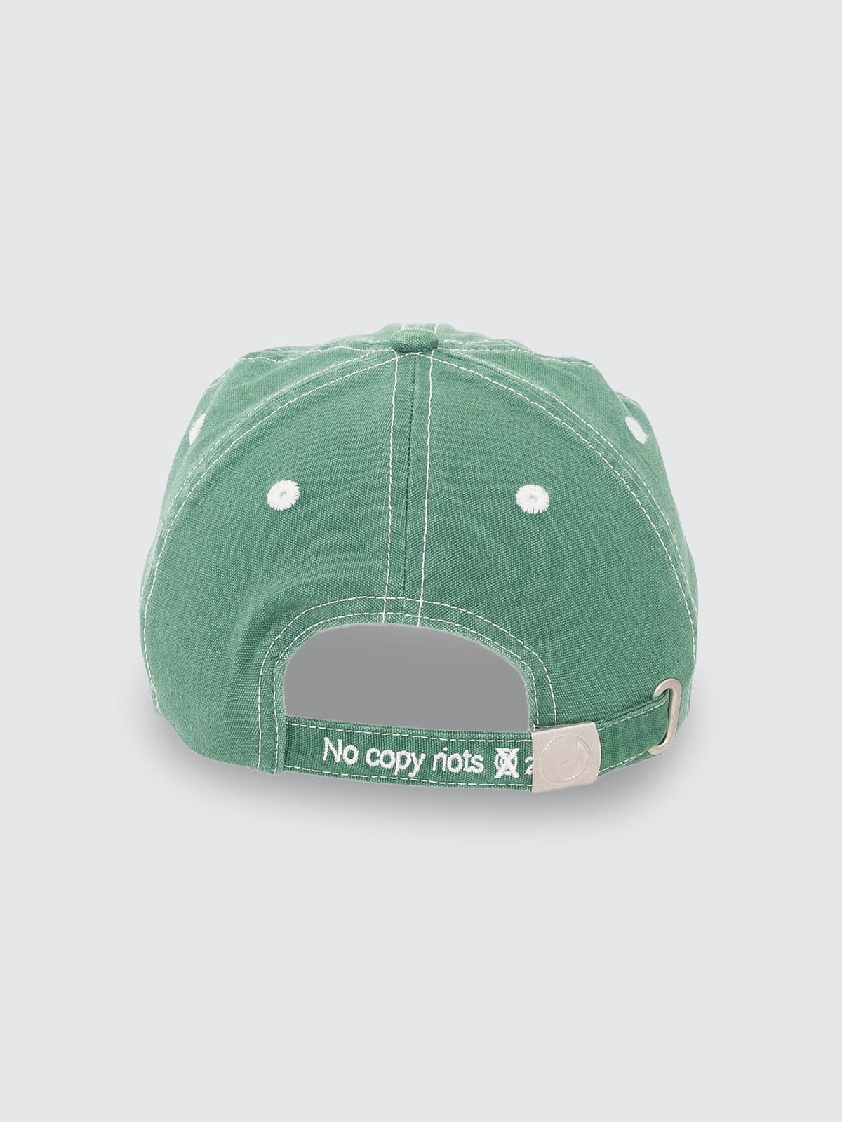 Sonic 6 Panel Canvas Hat Eden Green - Image 3