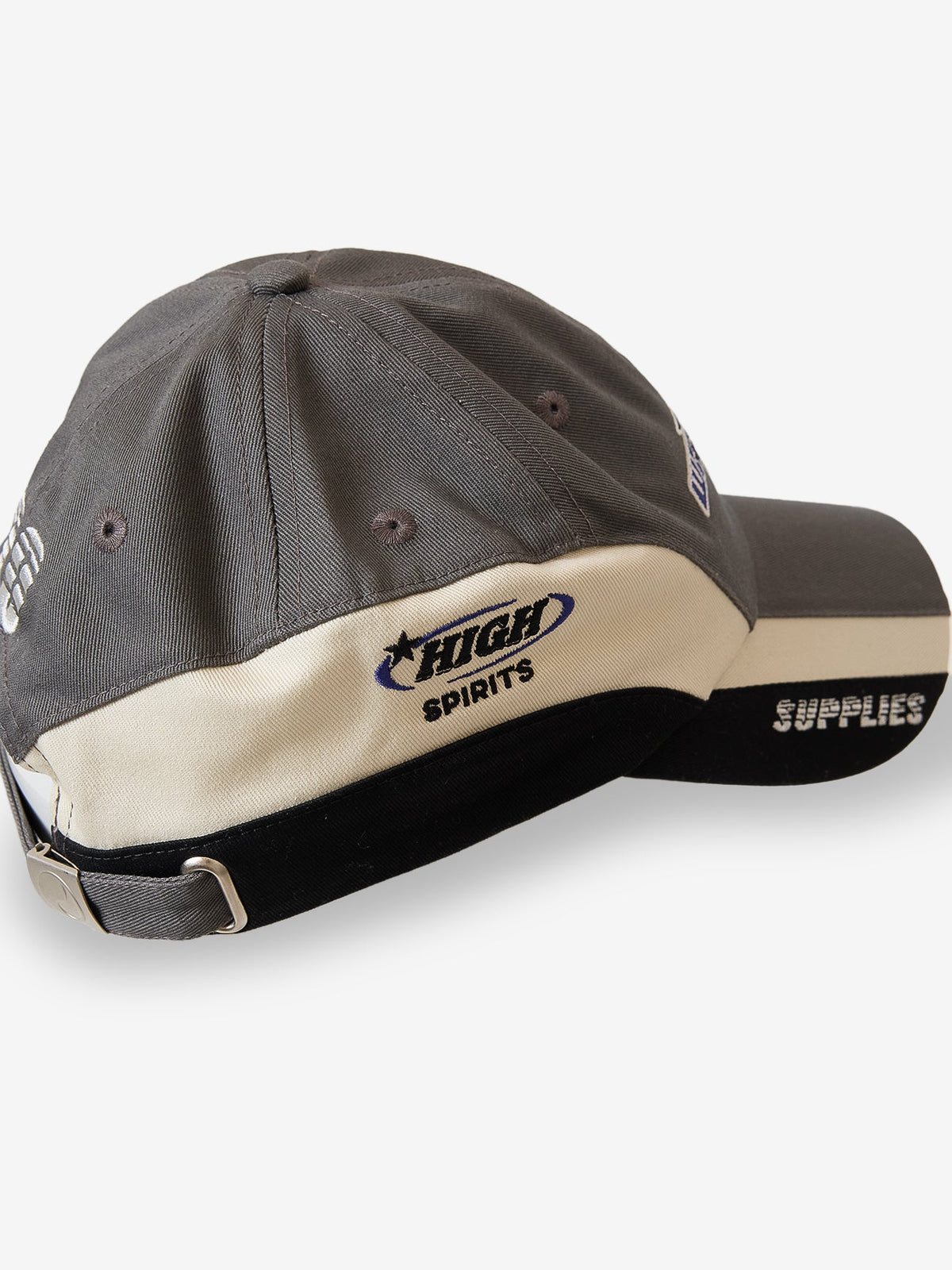 Shooter Panel Hat - Steel Grey