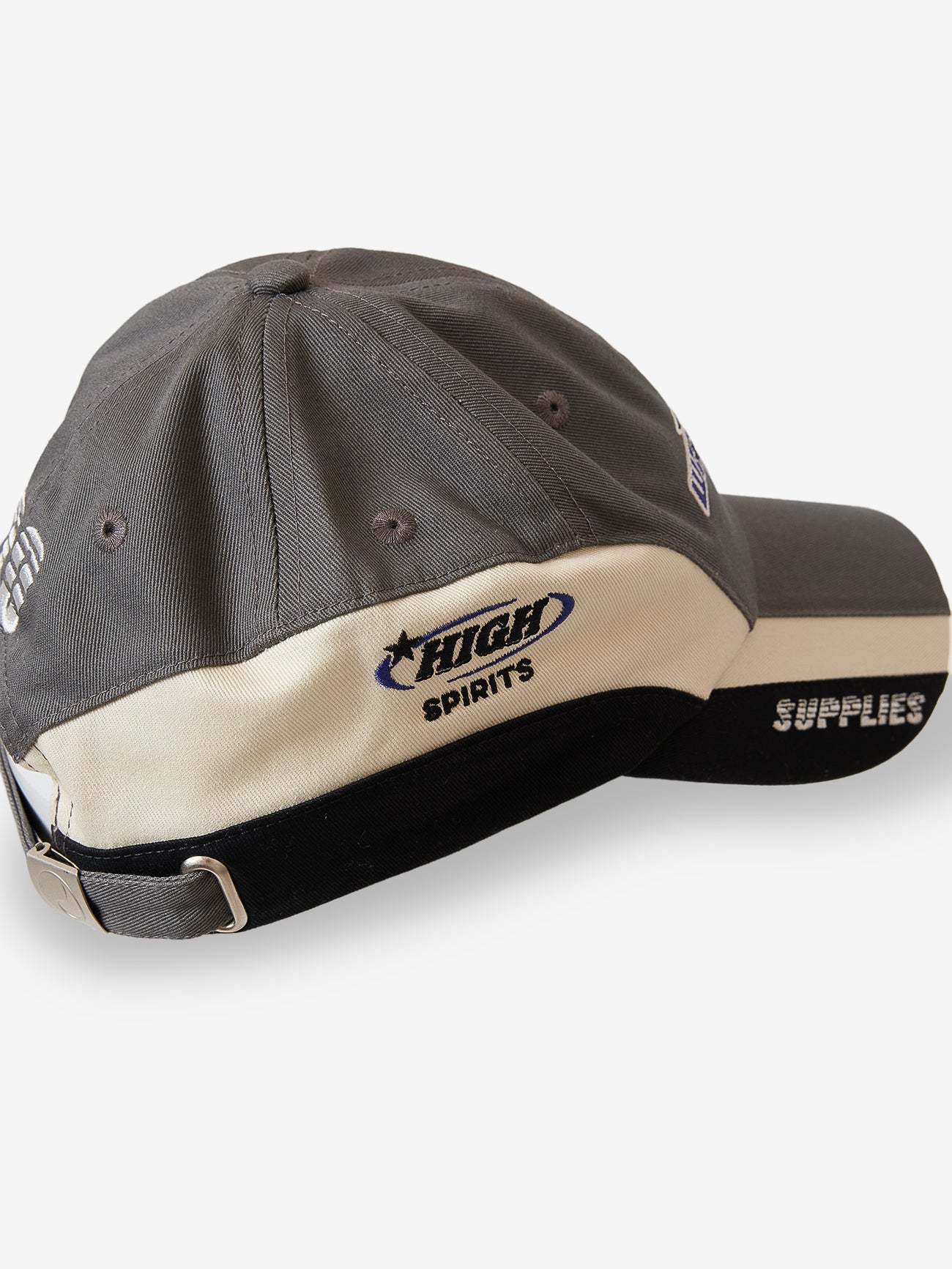 Shooter Panel Hat - Steel Grey
