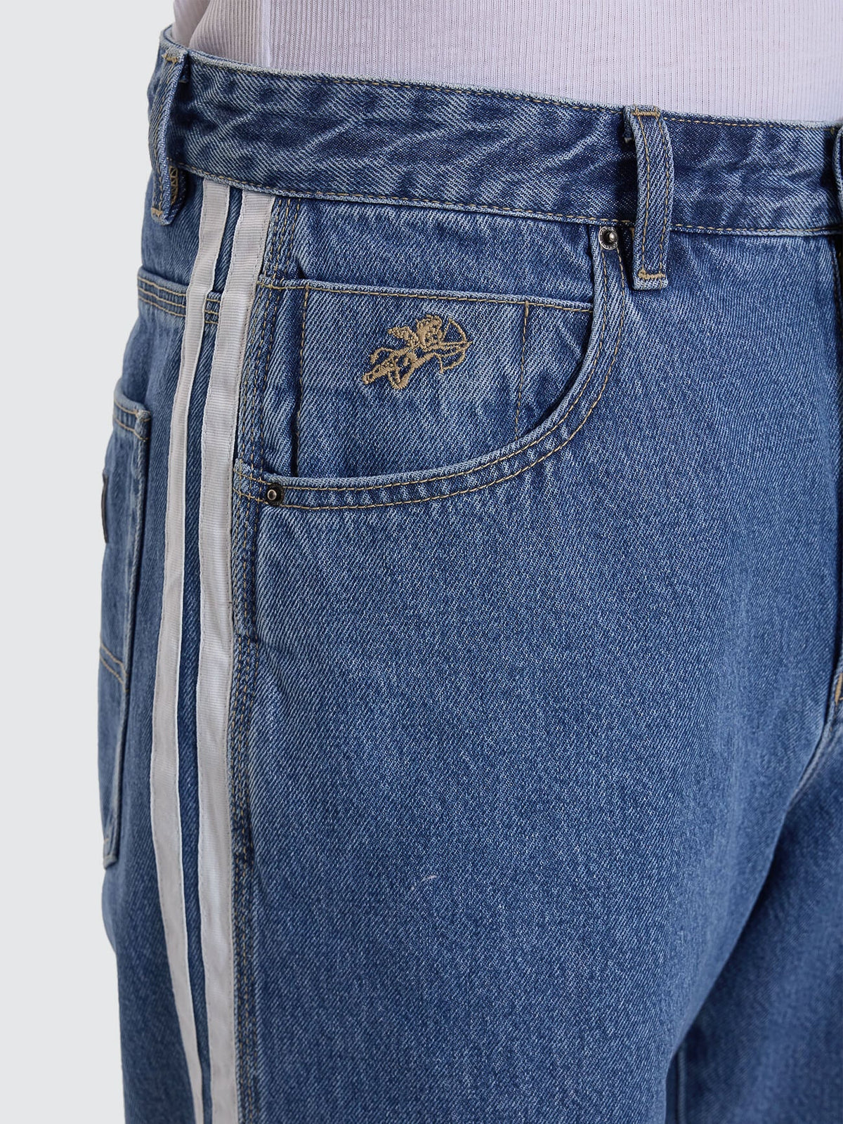 Blender Big Dawg Jean Short - Sky High Blue