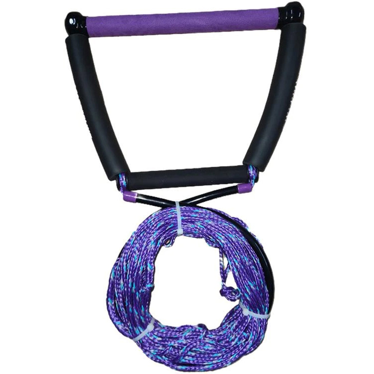 Suede Kneeboard Rope Package - Purple