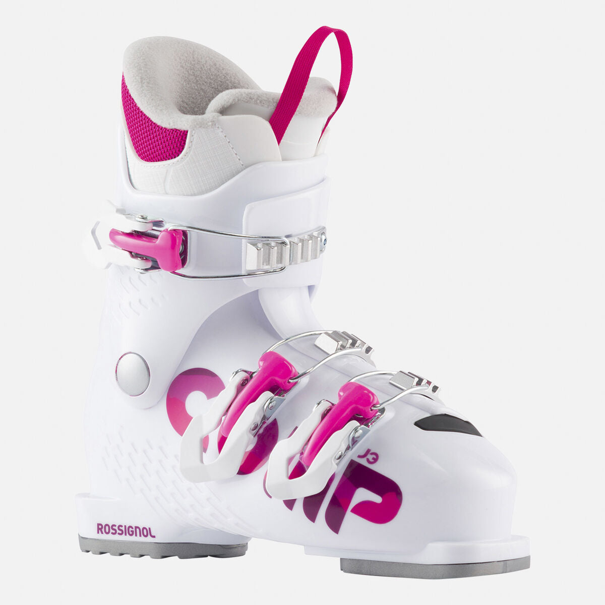 Kids Comp Junior 3 Ski Boots White - Image 1