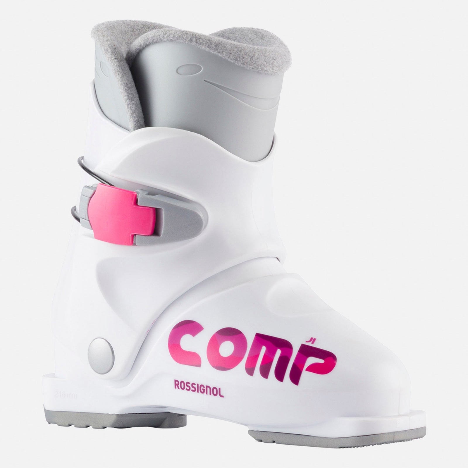 Kids Comp Junior 1 Ski Boots White - Image 1
