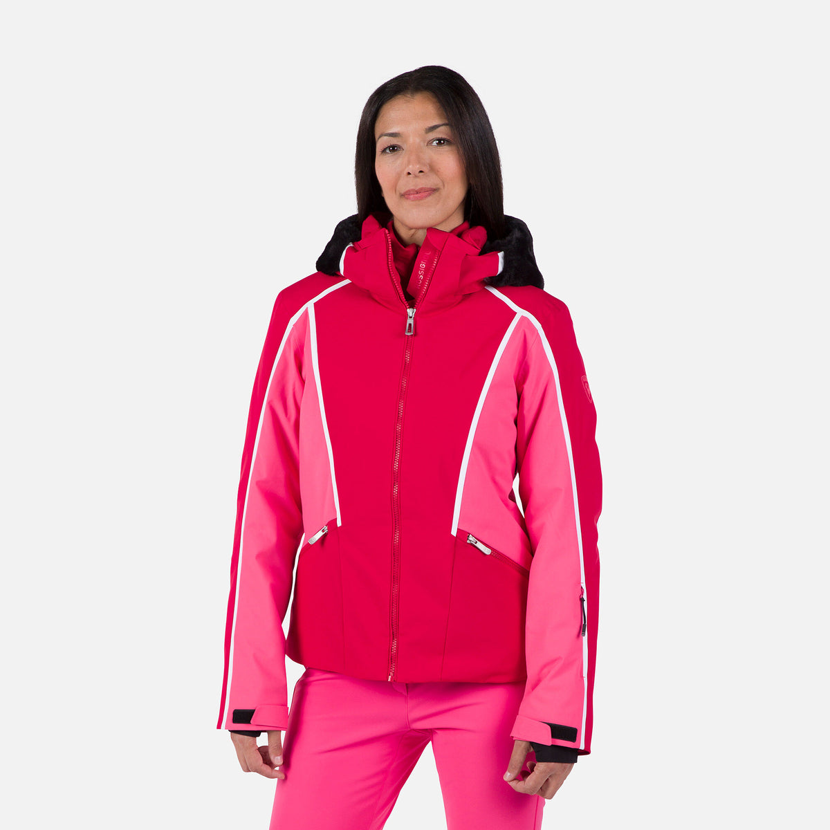 Women's Saluver Fur Ski Jacket