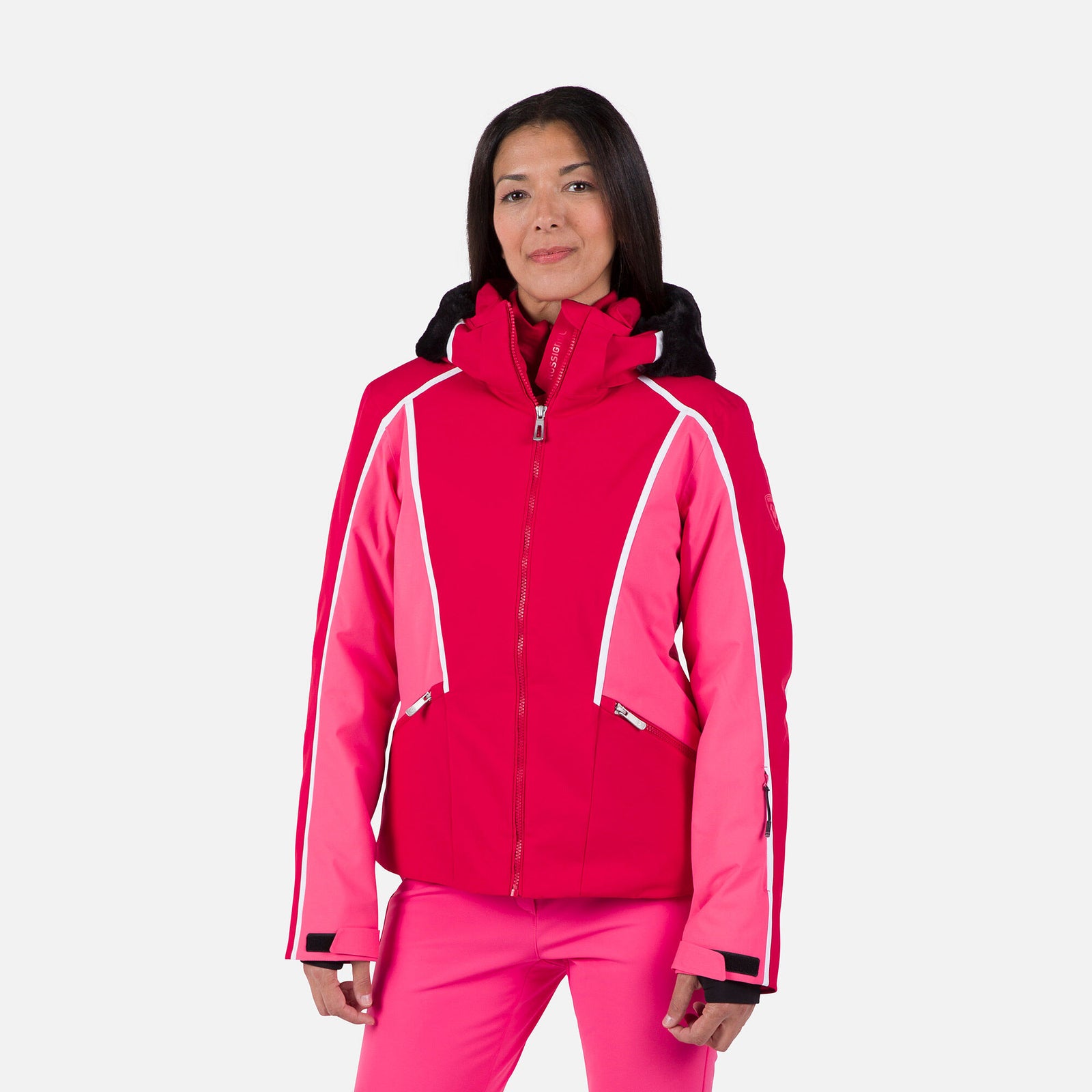 Women's Saluver Fur Ski Jacket