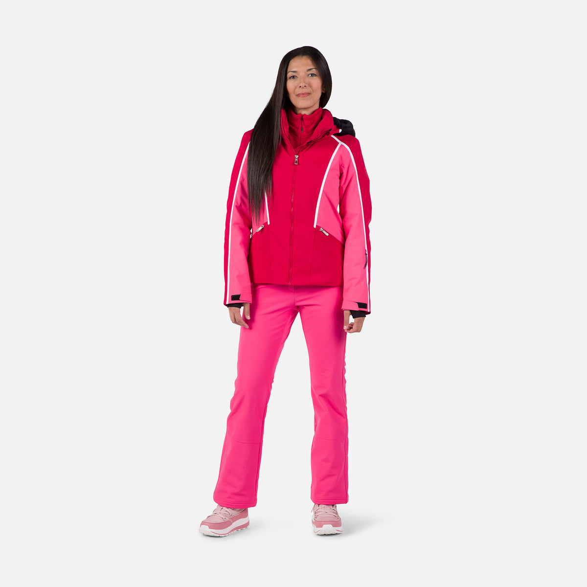 Women's Saluver Fur Ski Jacket