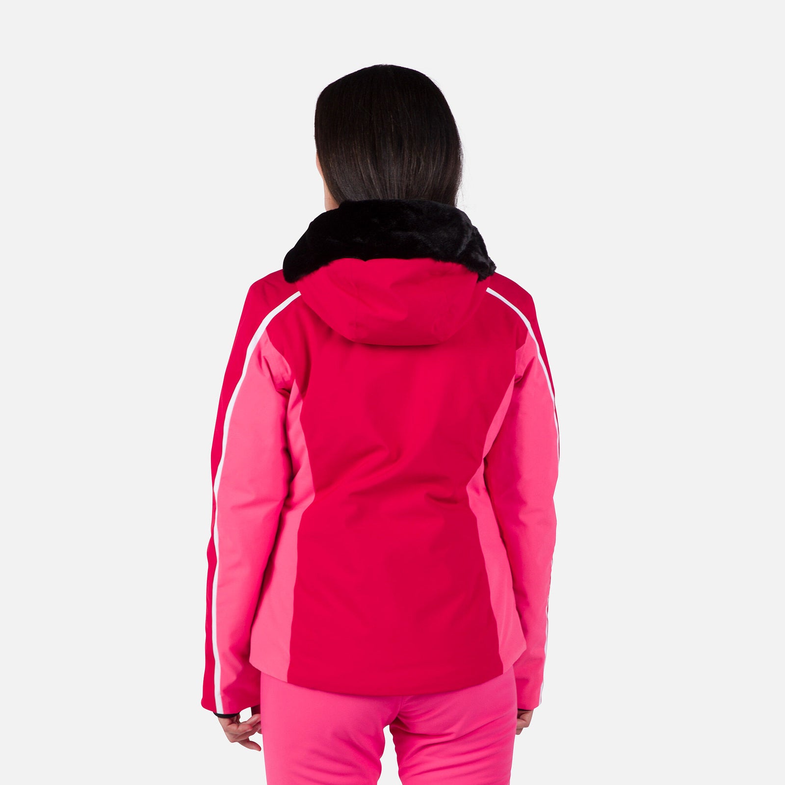 Women's Saluver Fur Ski Jacket